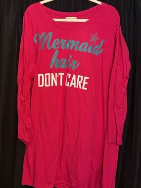 Mermaid Hair Don't Care Nightgown